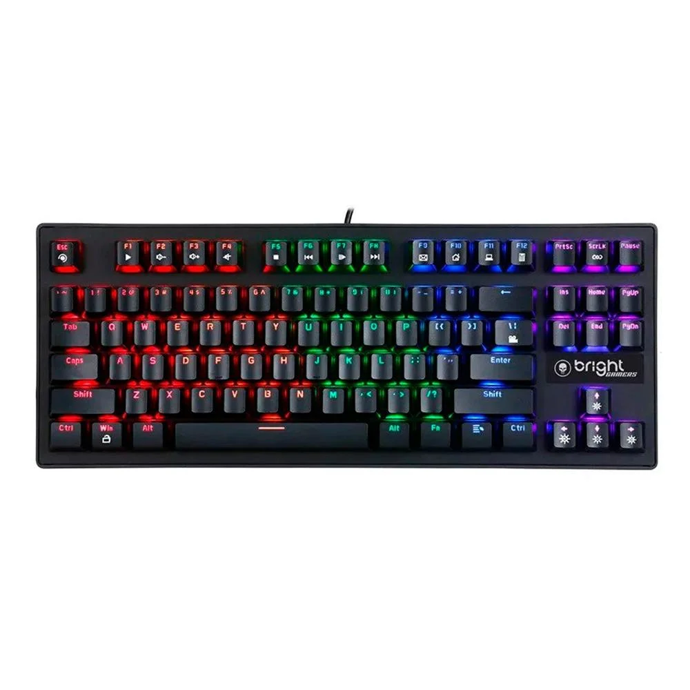 Teclado Mecânico Bright Gamer Compact - GTC559 - Switch Azul