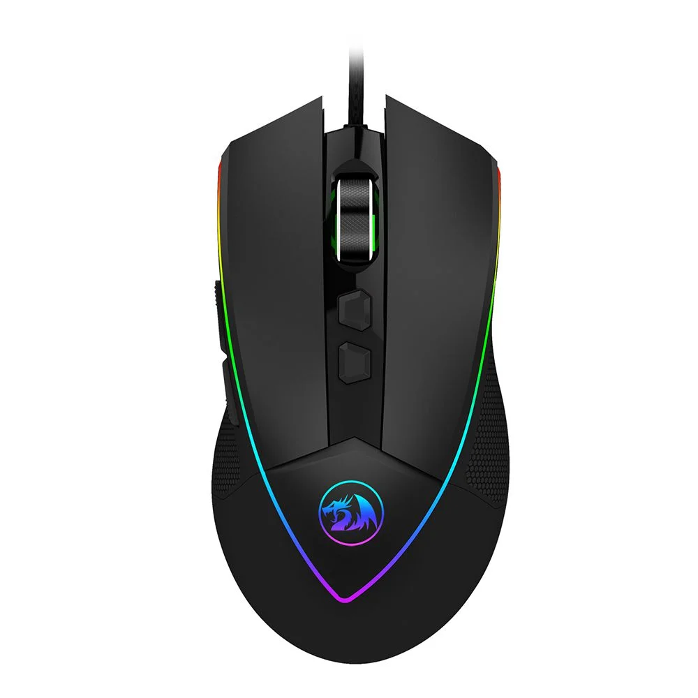 Mouse Gamer Redragon Emperor Chroma 12400 DPI Preto RGB
