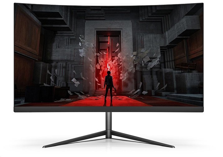 Monitor Gamer Bright Curvo 27" LCD LED 165hz 1Ms Full HD
