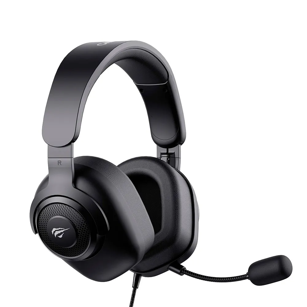 Detalhes de Headset Gamer HAVIT H2230U Microfone Removível Preto PC PS4