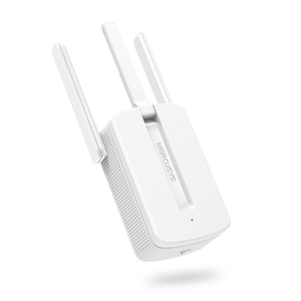 Repetidor Mercusys Wifi N 300Mbps 3 Antenas Branco - MW300RE
