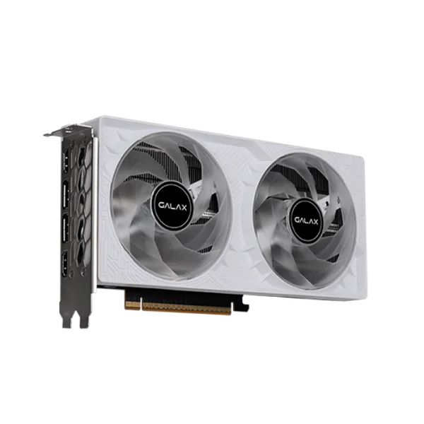 Detalhes de Placa Video Galax GeForce RTX 5050 Click OC White 8GB GDDR6