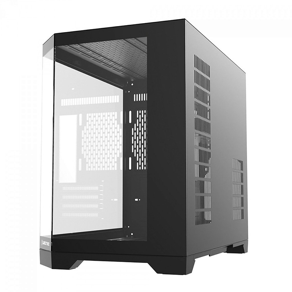 Detalhes de Gabinete Gamer Liketec Ilusion Dark Aquário Mid Tower Preto