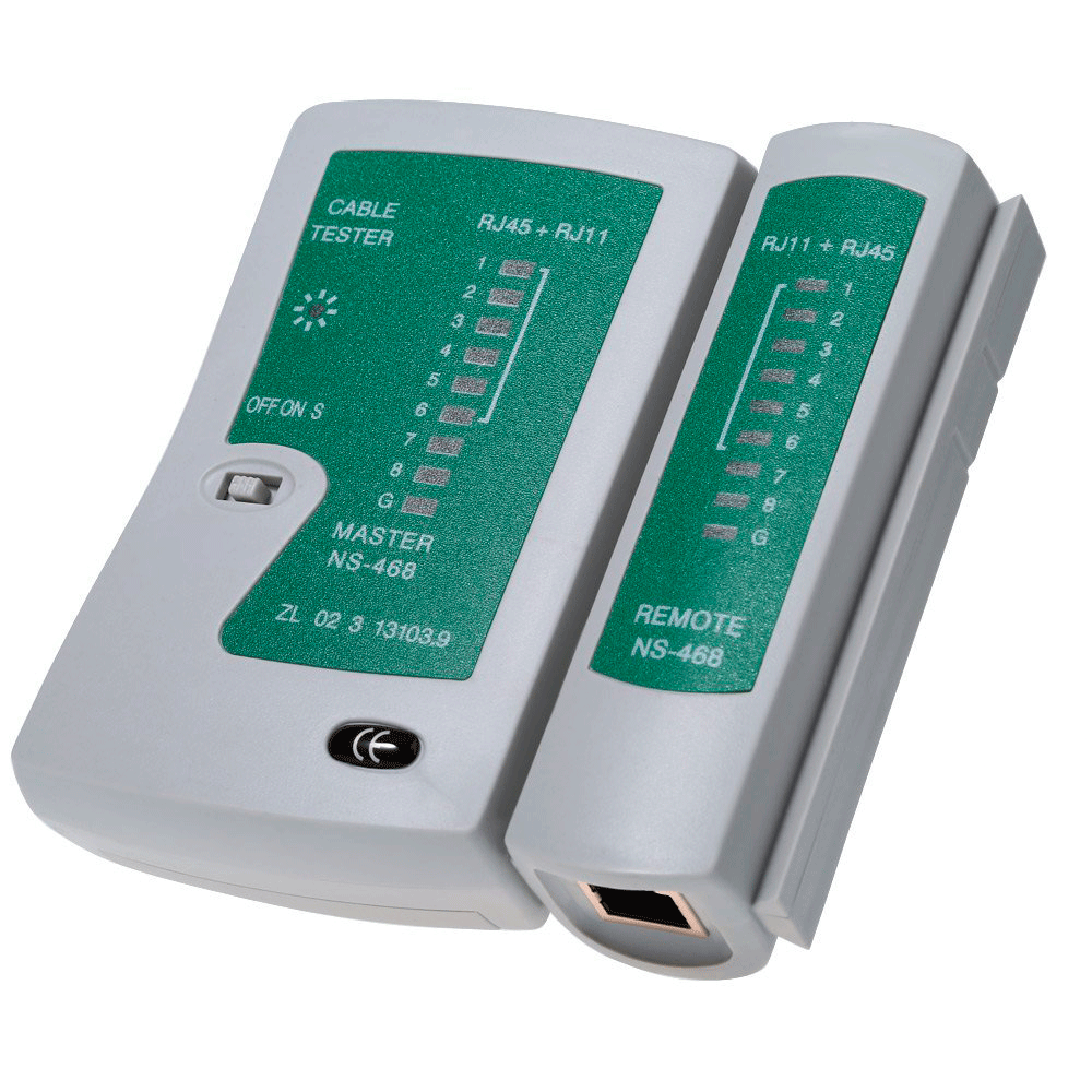 Testador de Cabo de Rede RJ45 e RJ11 - MD9
