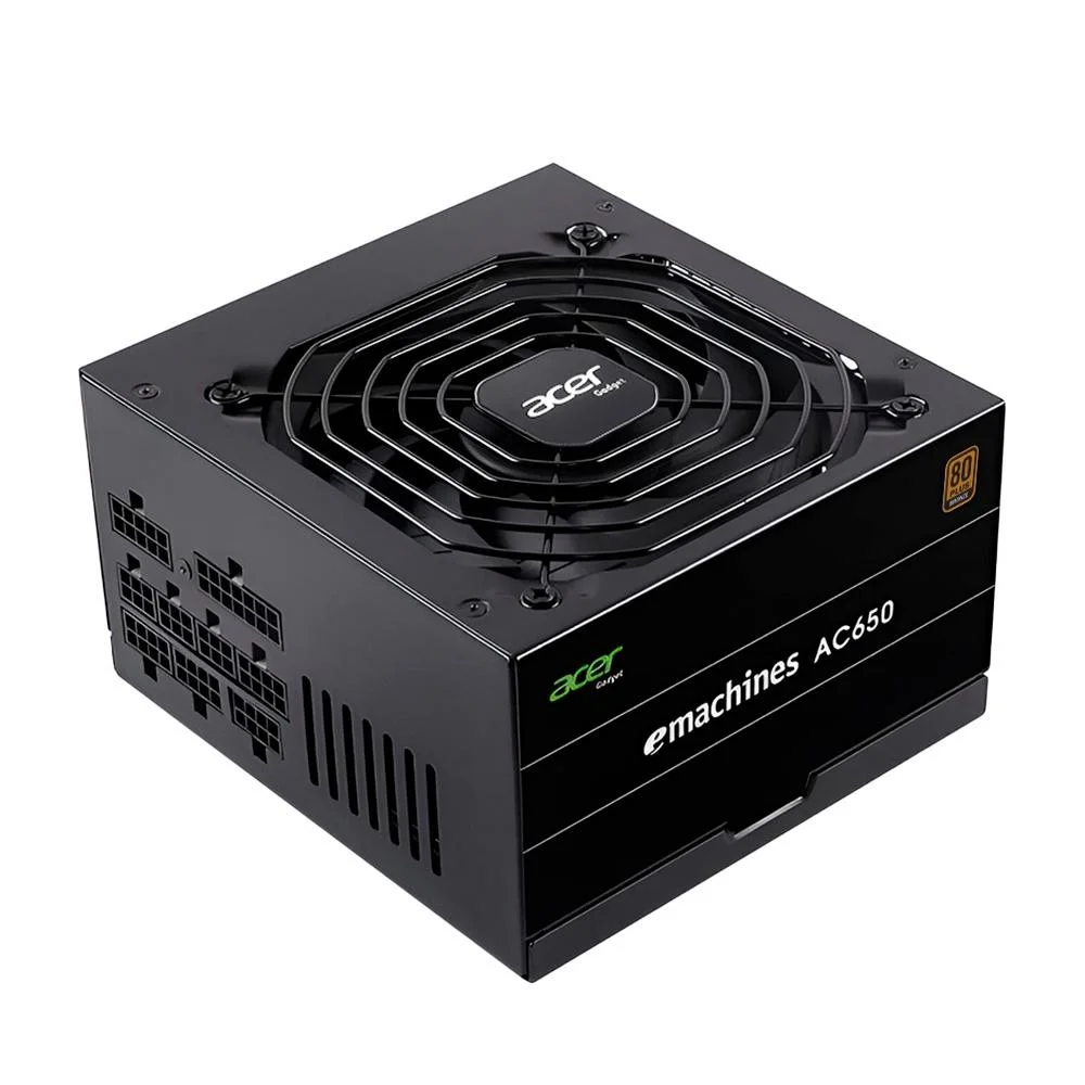 Detalhes de Fonte Acer 650w Ac650 80 Plus Bronze Full Modular ATX Preto