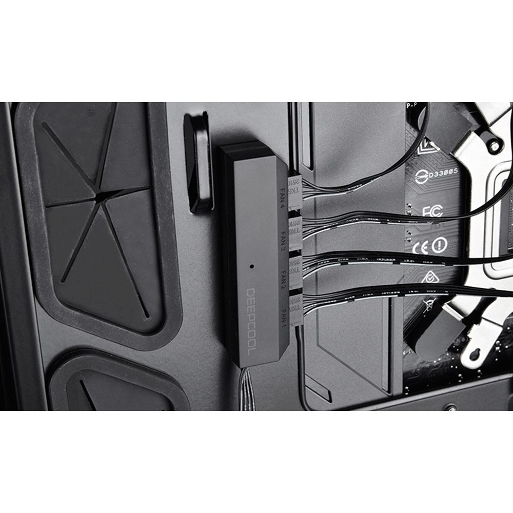 Detalhes de Hub Controlador De Fan Deepcool 4 Portas Fh-04 - Dpf04pwmhub