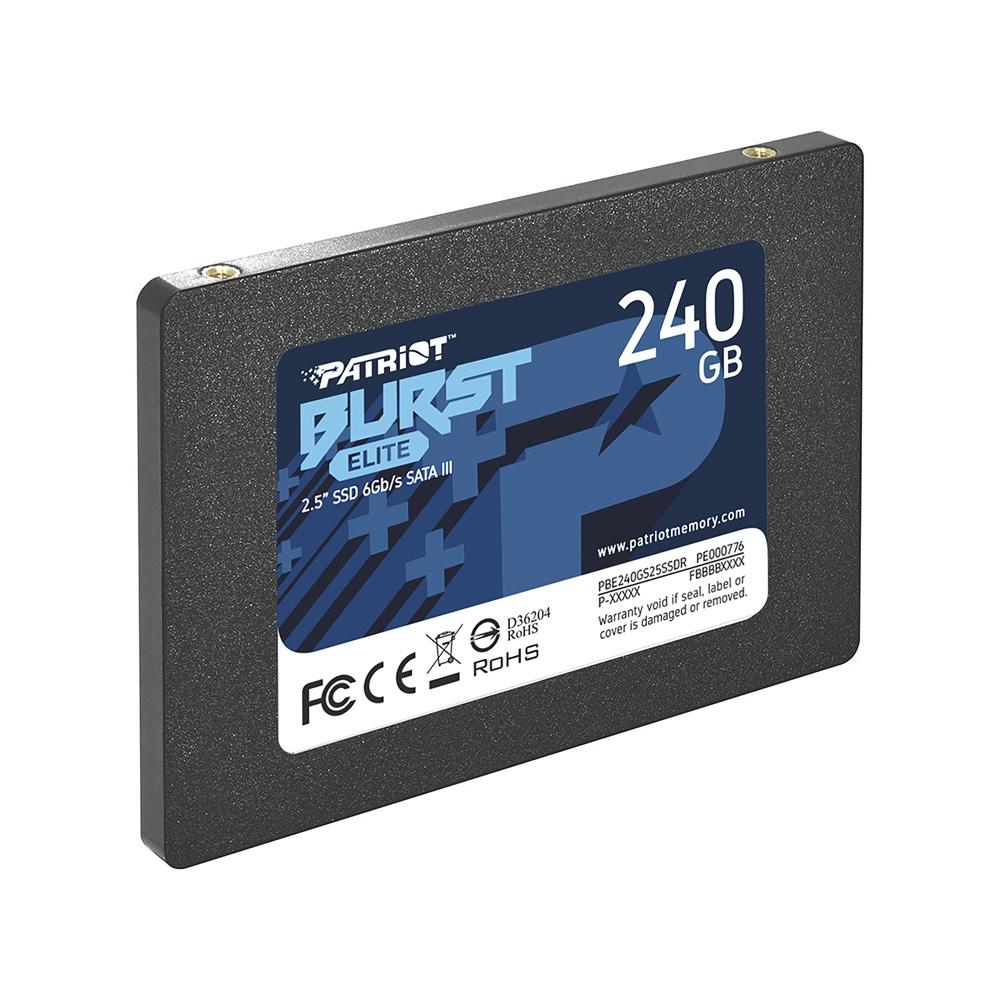 Detalhes de SSD 240 GB Patriot Burst Elite 2.5" SATA III PBE240GS25SSDR