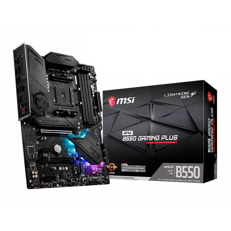Detalhes de Kit Upgrade Placa mãe B550 CPU AMD 5700X Memória DDR4 16GB