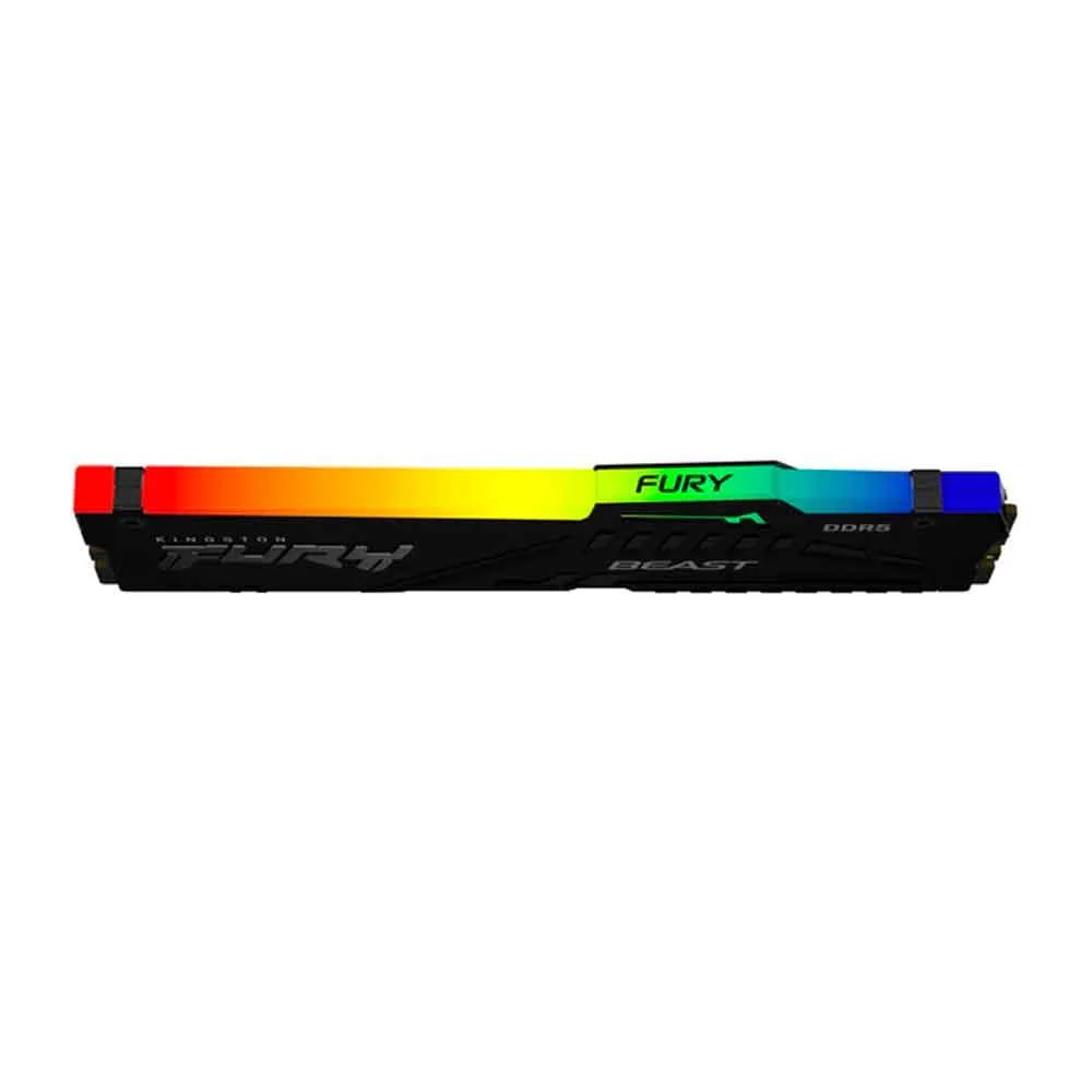 Detalhes de Memoria Kingston Fury Beast RGB 8GB DDR5 5600M KF556C40BBA-8