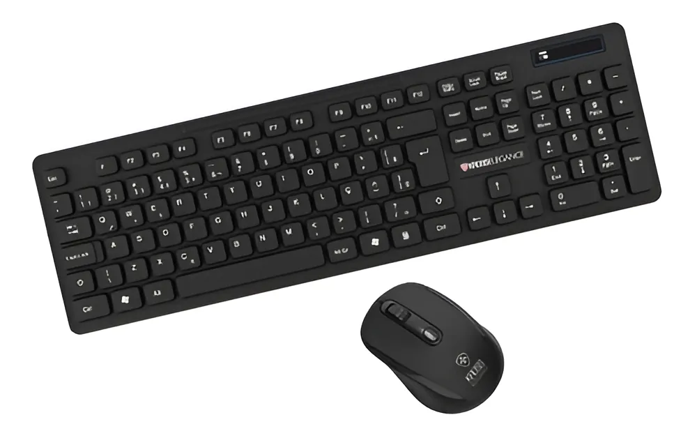 Detalhes de Combo Teclado E Mouse Office sem Fio Ke-km558 Kross Elegance