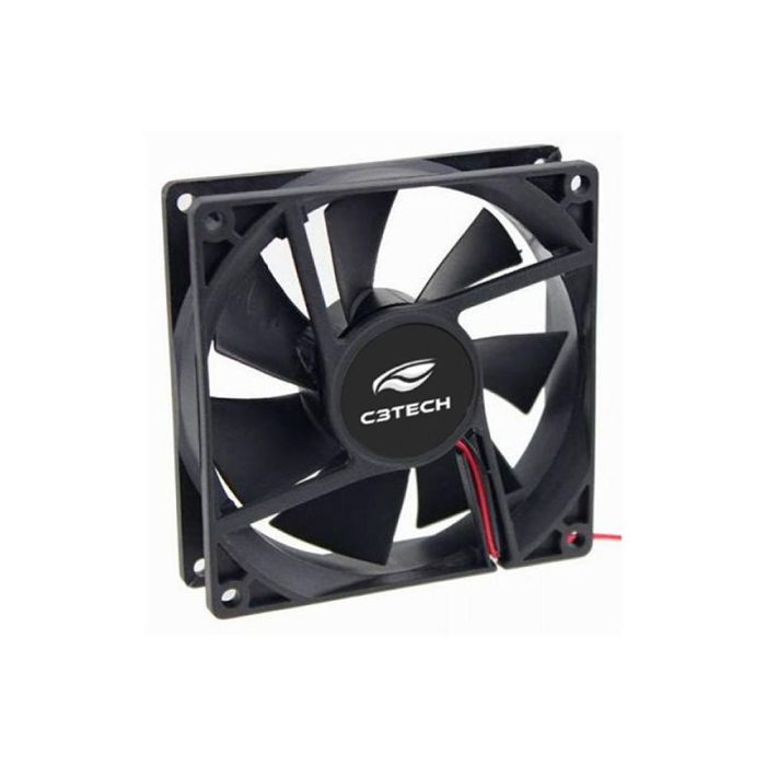 Detalhes de Cooler Gabinete Office C3Tech F7-100BK Storm 120mm - Preto