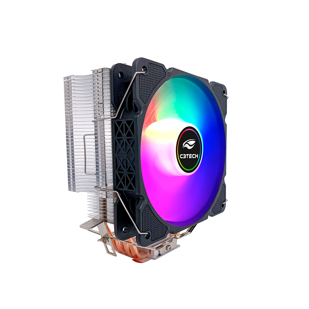Detalhes de Cooler Fan Gamer CPU FC-L110M Multicores C3Tech Gaming