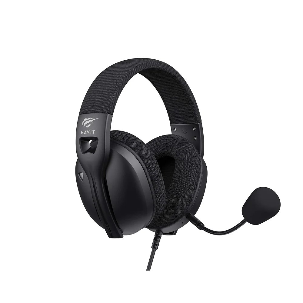Detalhes de Headset Gamer Havit Fuxi-H5D RGB Drivers de 50mm P3 Preto