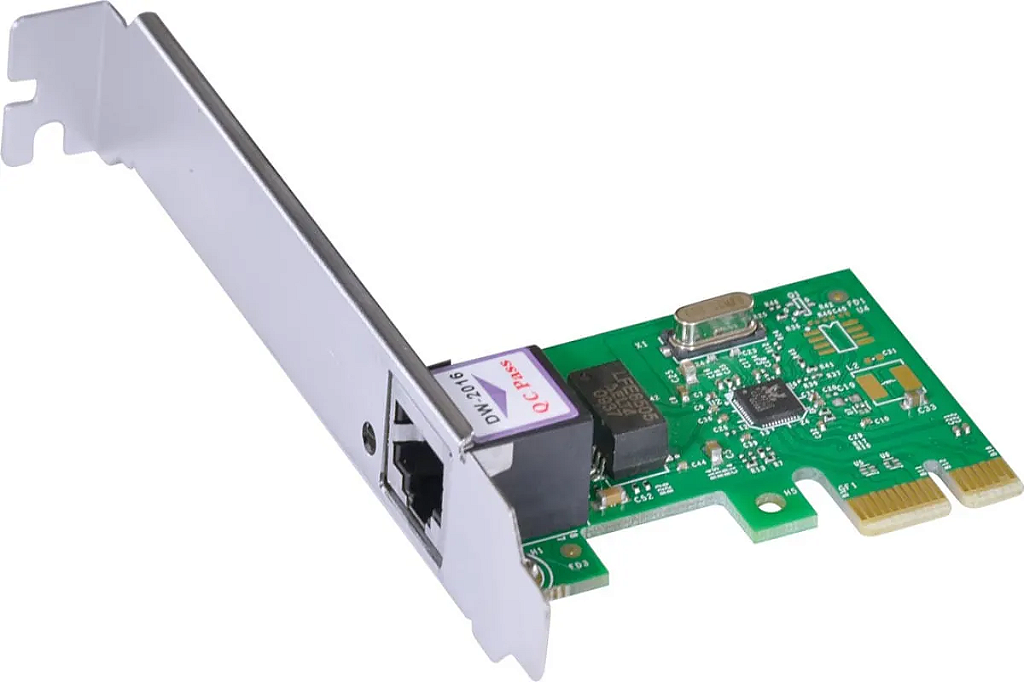 Detalhes de Placa de Rede PRV1000E PCI-E Gigabit Low Profile VINIK