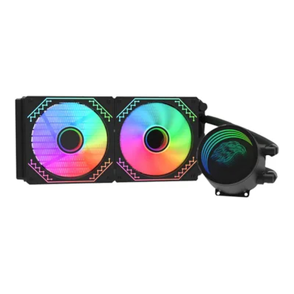 Detalhes de Water Cooler Gamer K-mex Wac7 Infinite Space 240mm ARGB