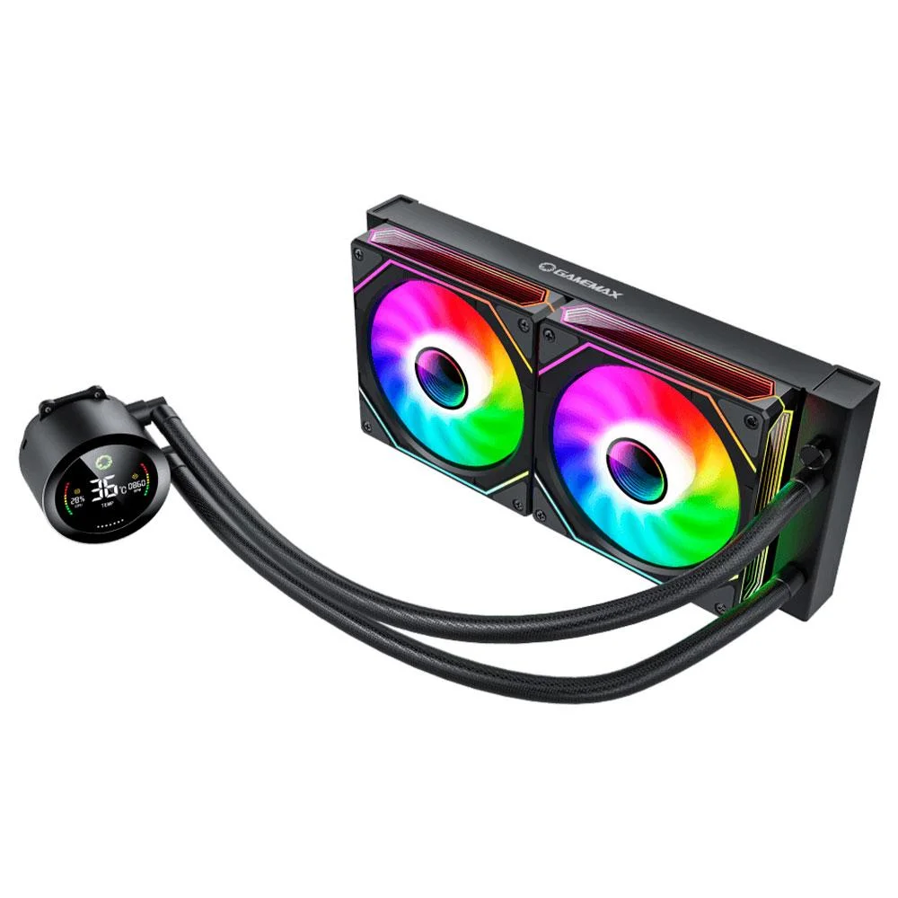 Water Cooler Gamemax Iceburg 240N2 Black ARGB ICEBURG240N2BK