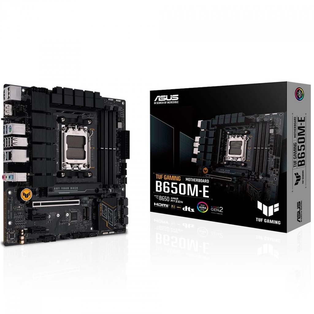 Placa Mãe Asus TUF Gaming B650M-E AM5 DDR5 PCIe 5.0 M.2 Micro ATX
