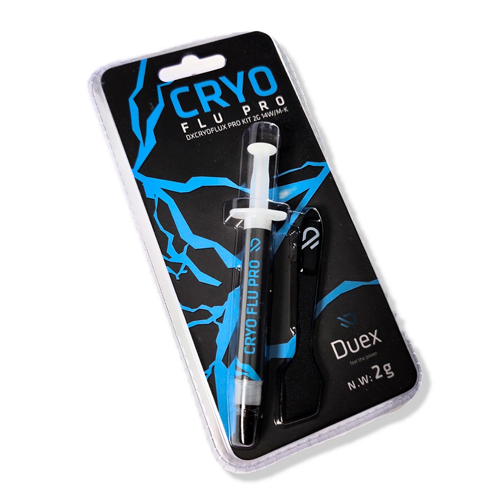 Detalhes de Pasta Térmica Duex CryoFlux Pro 2 Gramas DXCRYOFLUX PRO 2G