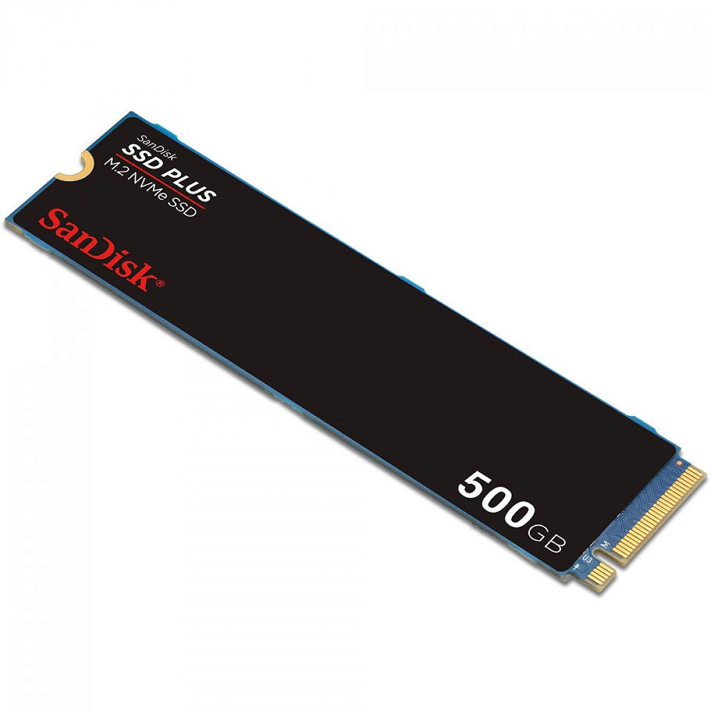 Detalhes de SSD Sandisk 500GB M.2 2280 PCIe Gen3 NVMe  SDSSDA3N-500G-G26