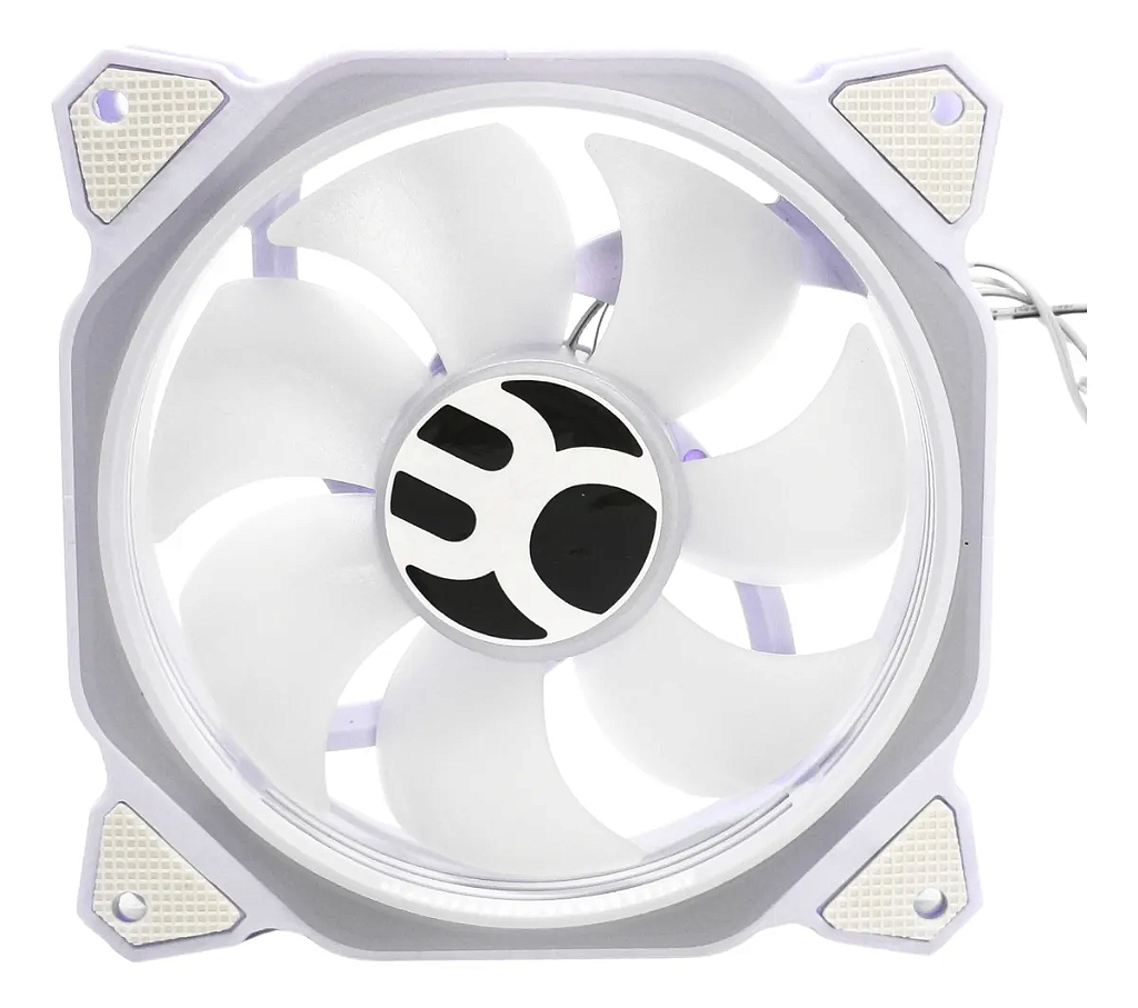Detalhes de Kit 3 Fans Cooler Led Argb 120mm C/ Controladora Cor Branca
