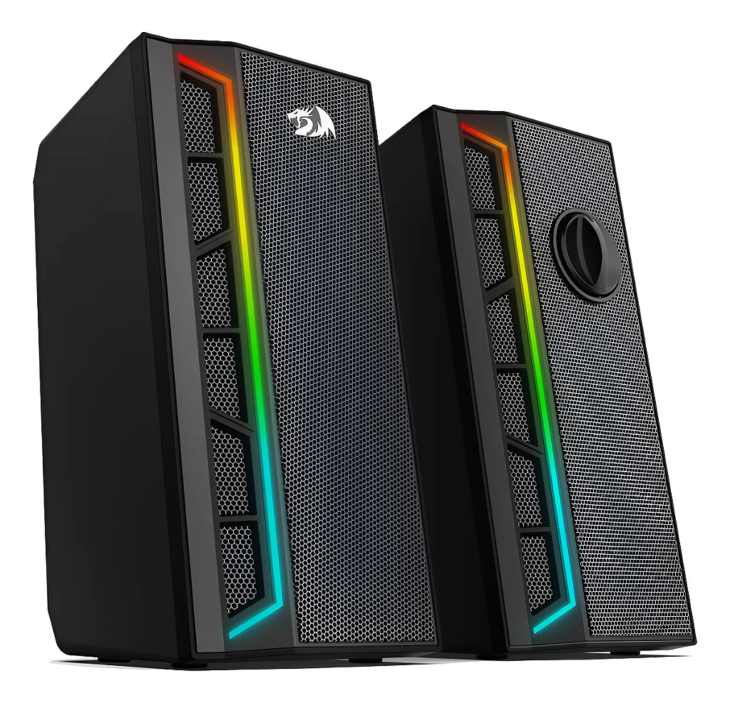 Caixa de Som Gamer Redragon Calliope RGB 10W Preto GS580
