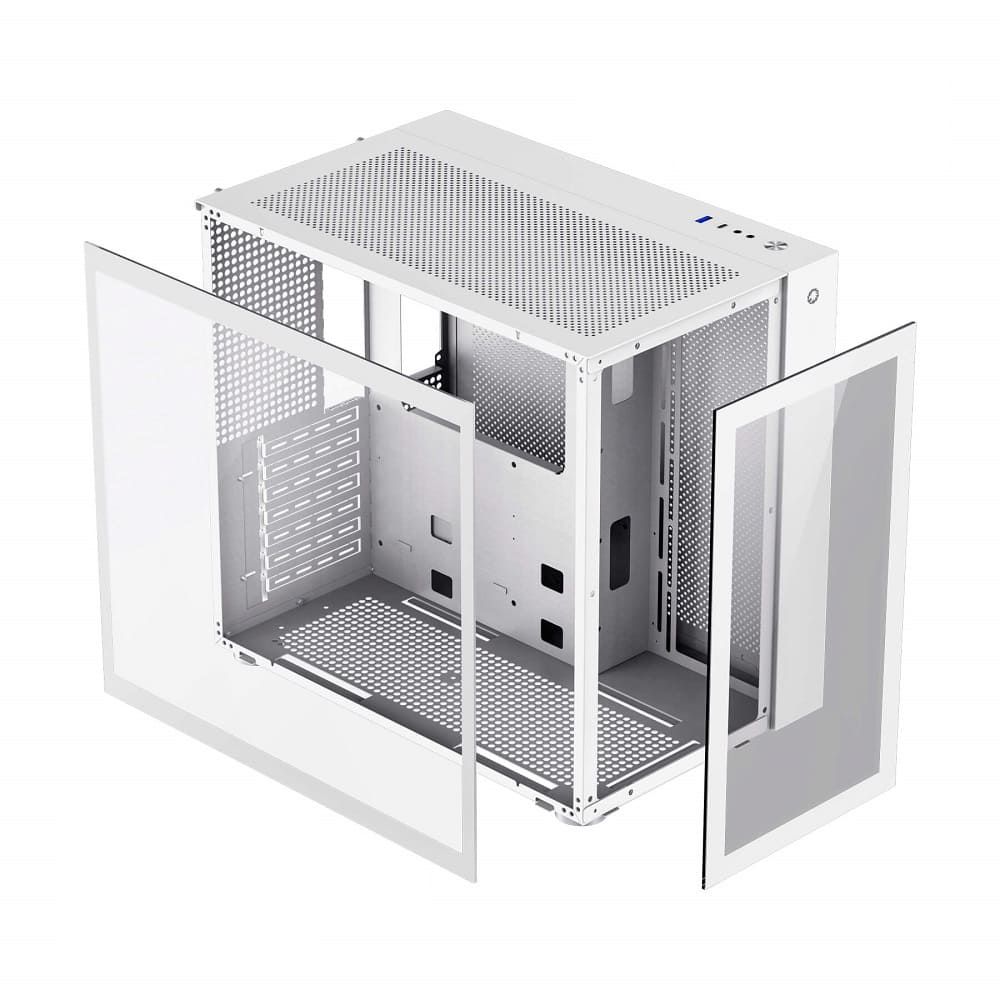 Detalhes de Gabinete Gamer Gamemax Lucent White USB 3.0 S/ Cooler Branco