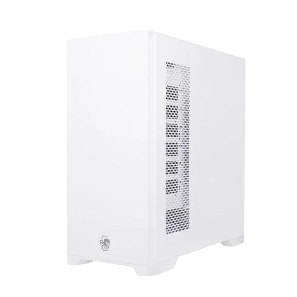 Detalhes de Gabinete Gamer Khamsa Vidro Temperado ARGB Branco DRN43K-WH