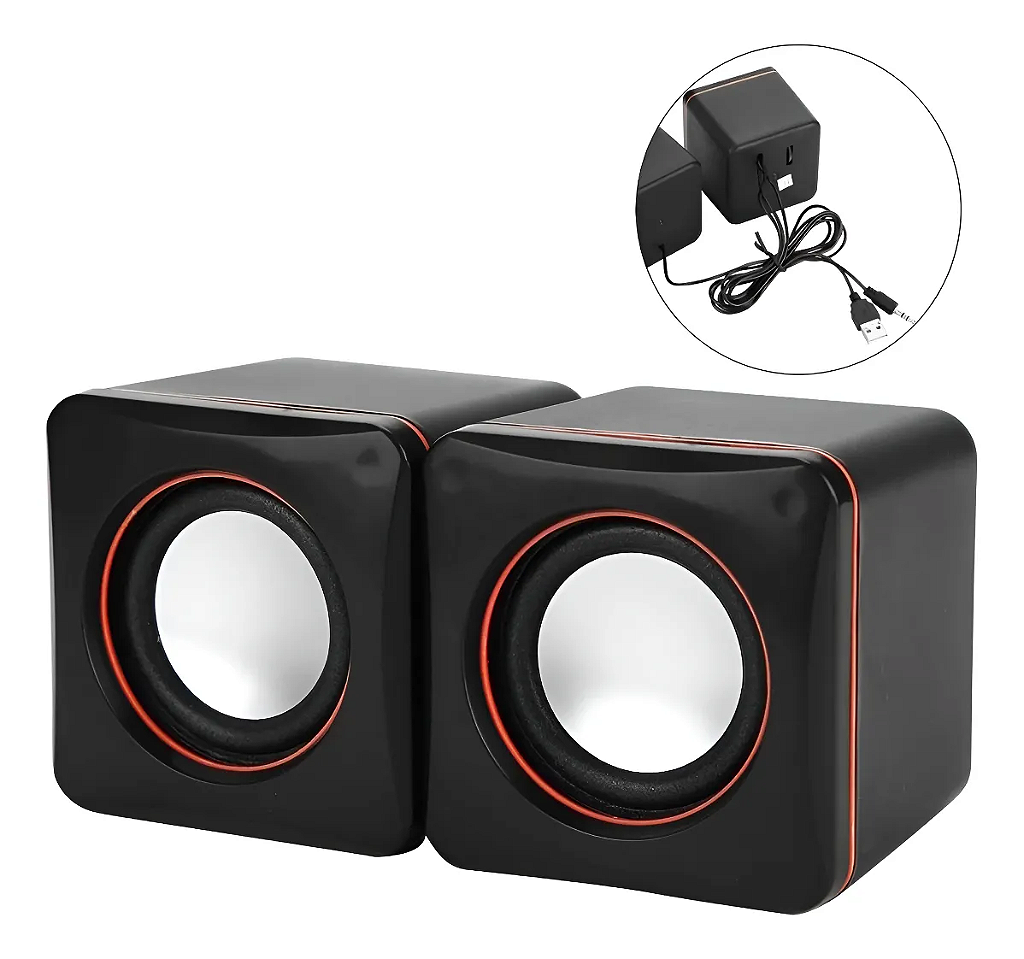 Detalhes de Caixa De Som Multimídia Portátil Para Desktop B-Max BM-S205