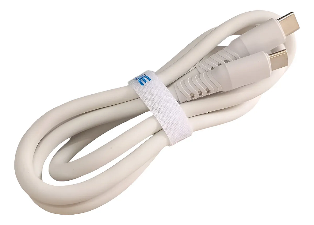 Detalhes de Cabo Para Carregador Turbo Usb Para IOS IPhone Branco 1 Mt