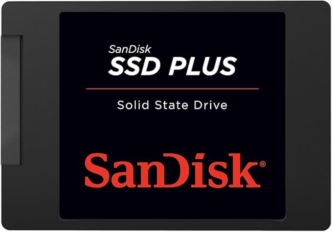 SSD Sandisk Plus 1TB SATA 3 2.5 7MM P/N - SDSSDA-1T00-G28