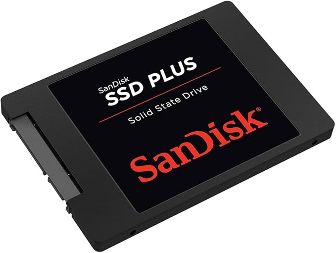 Detalhes de SSD Sandisk Plus 1TB SATA 3 2.5 7MM P/N - SDSSDA-1T00-G28