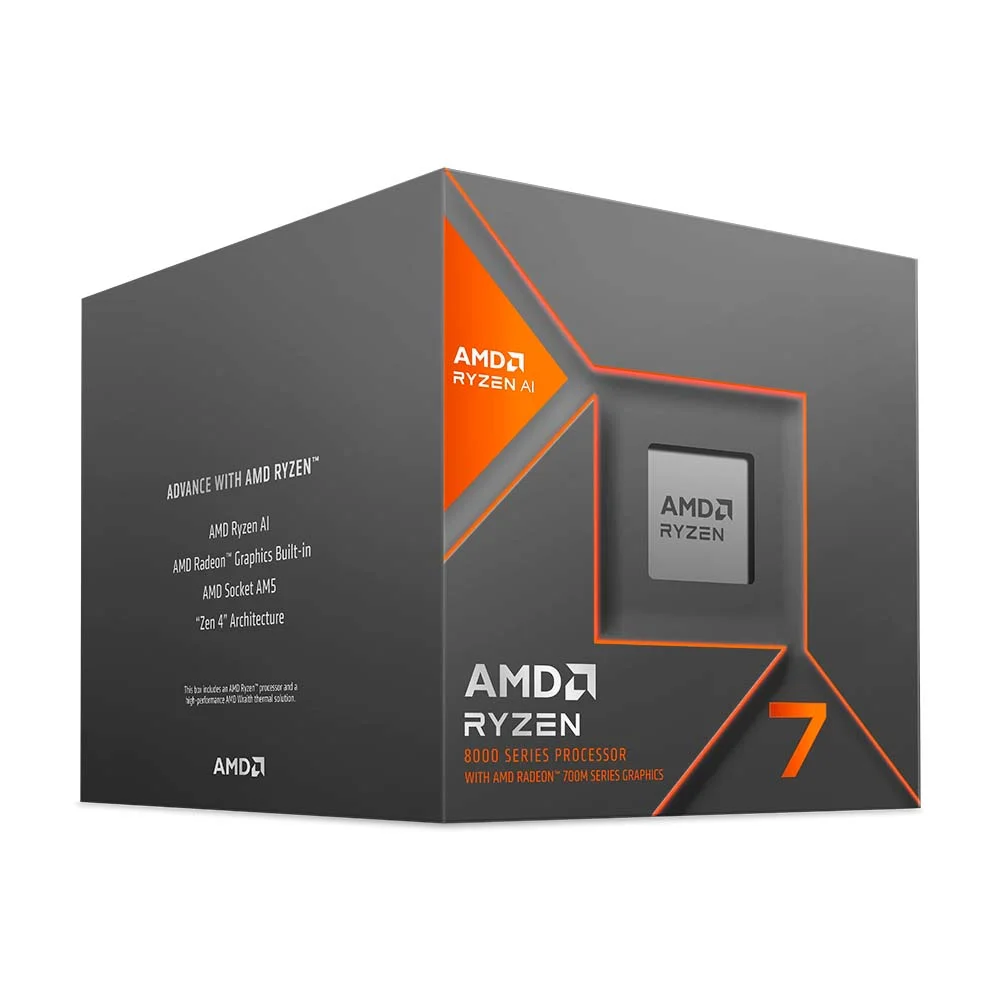 Processador AMD Ryzen 7 8700G AM5 4.2GHz 5.1GHz Turbo 8 Core