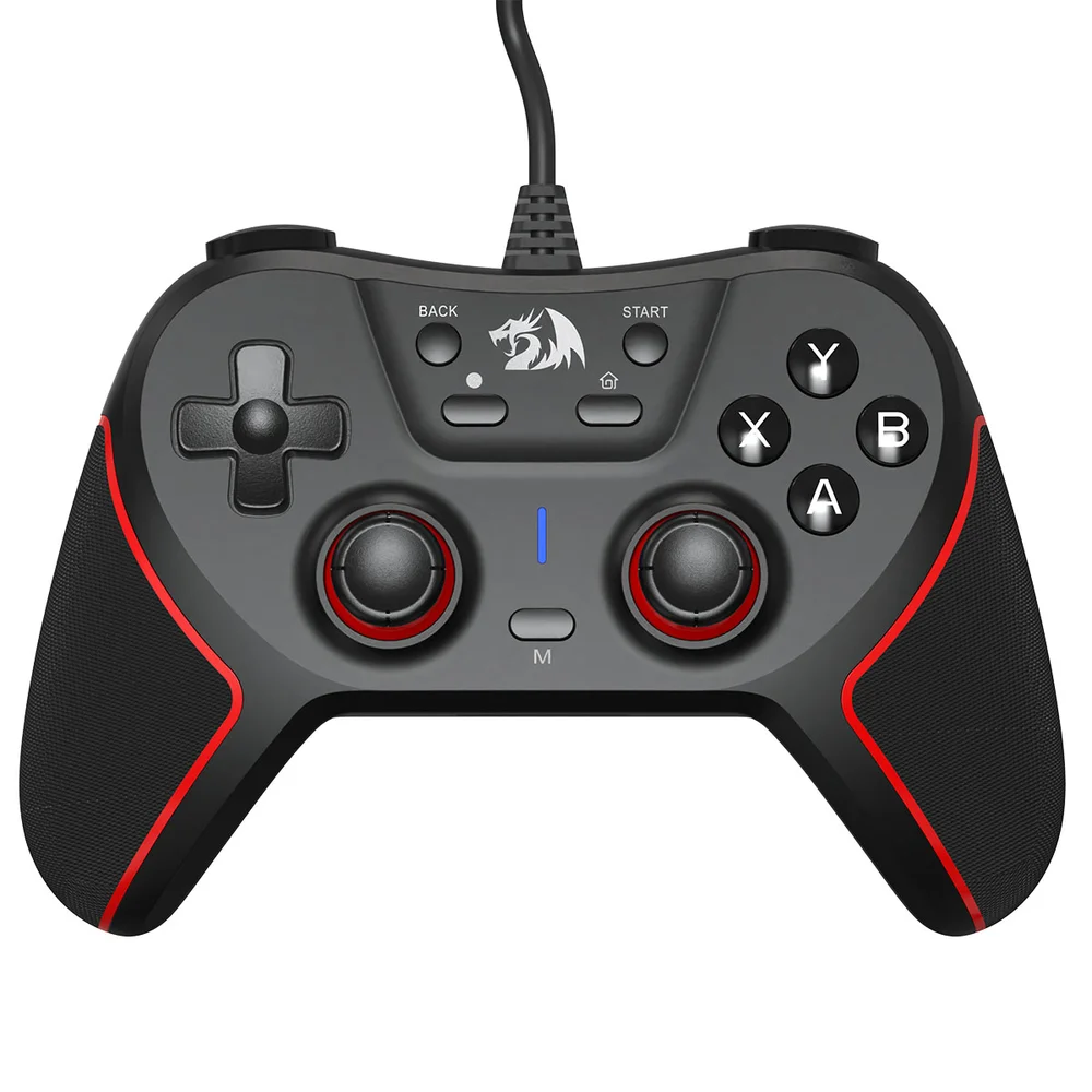 Controle Ephemera Usb Preto Ps3 / PC / Switch Redragon G713