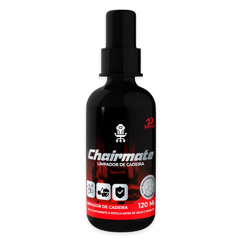 Detalhes de Limpeza de Cadeira Gamer Redragon Chairmate Nano - 120ml
