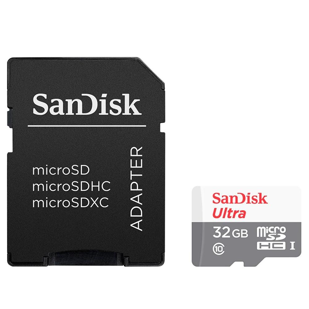Detalhes de Cartão Memória SanDisk Micro Sd 32GB Classe 10 SDSQUNR-032G