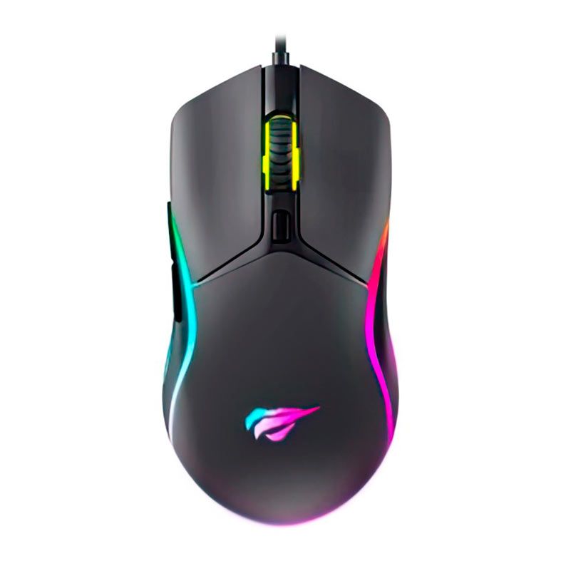 Detalhes de Mouse Gamer Professional Havit MS1029 RGB 7200 DPI 6 Botões