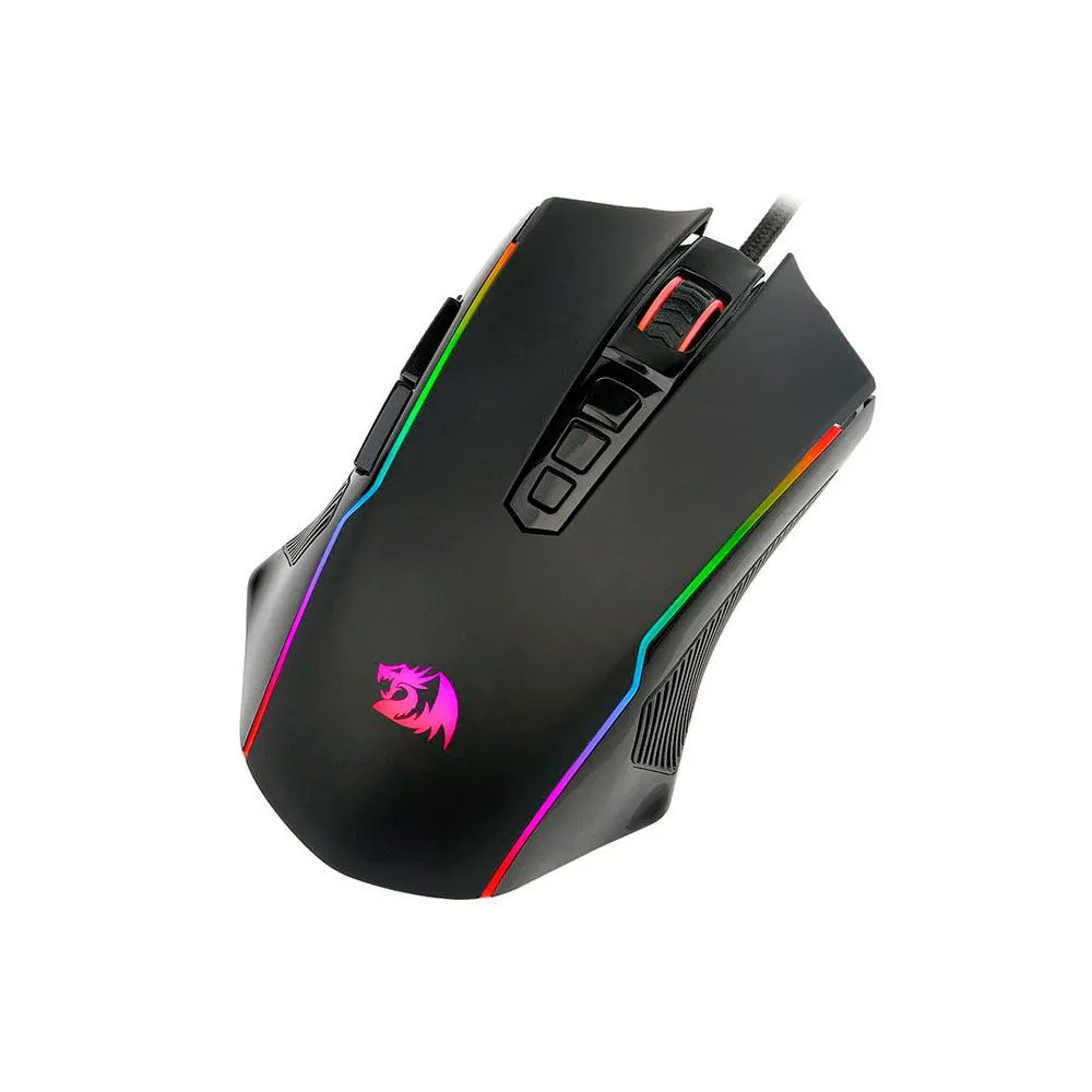 Detalhes de Mouse Gamer Redragon Ranger Basic Preto M910-k Preto