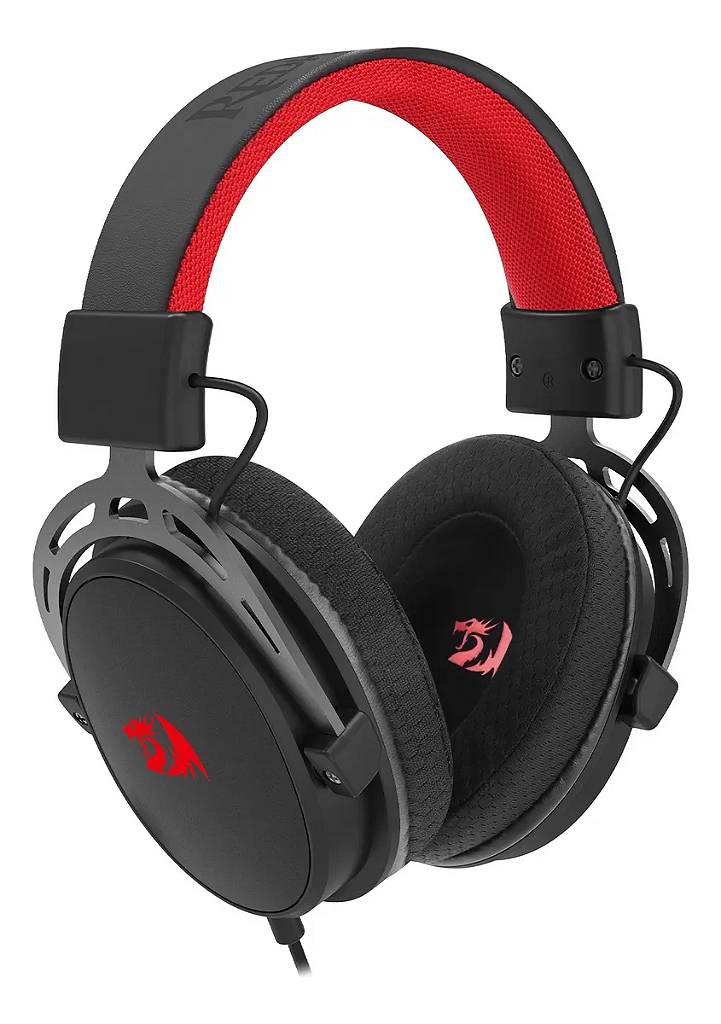 Detalhes de Headset Gamer Redragon Cragblade H541 Drivers De 53mm Preto