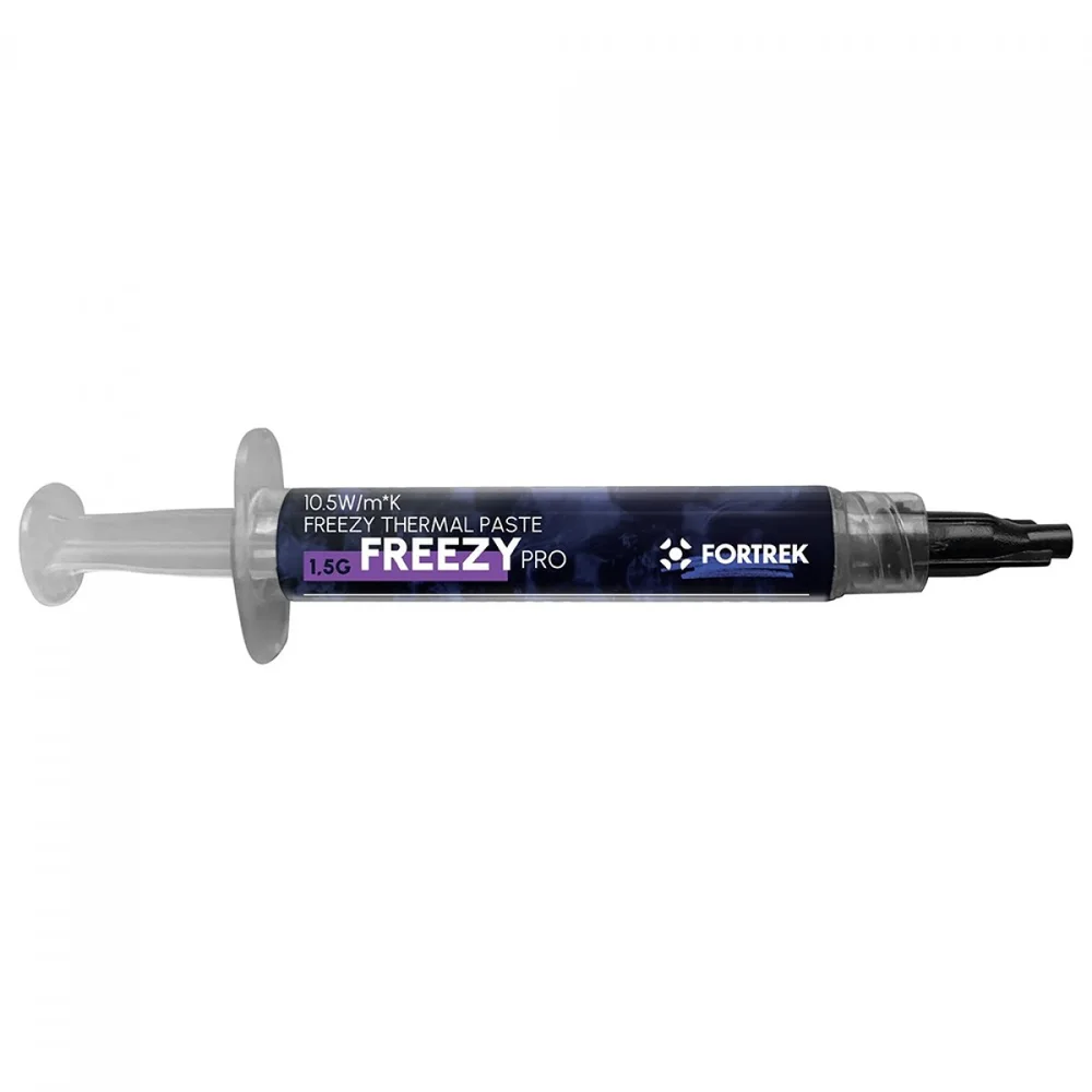 Pasta Térmica Gamer Freezy Pro 10,5W/MK 1,5g Fortrek