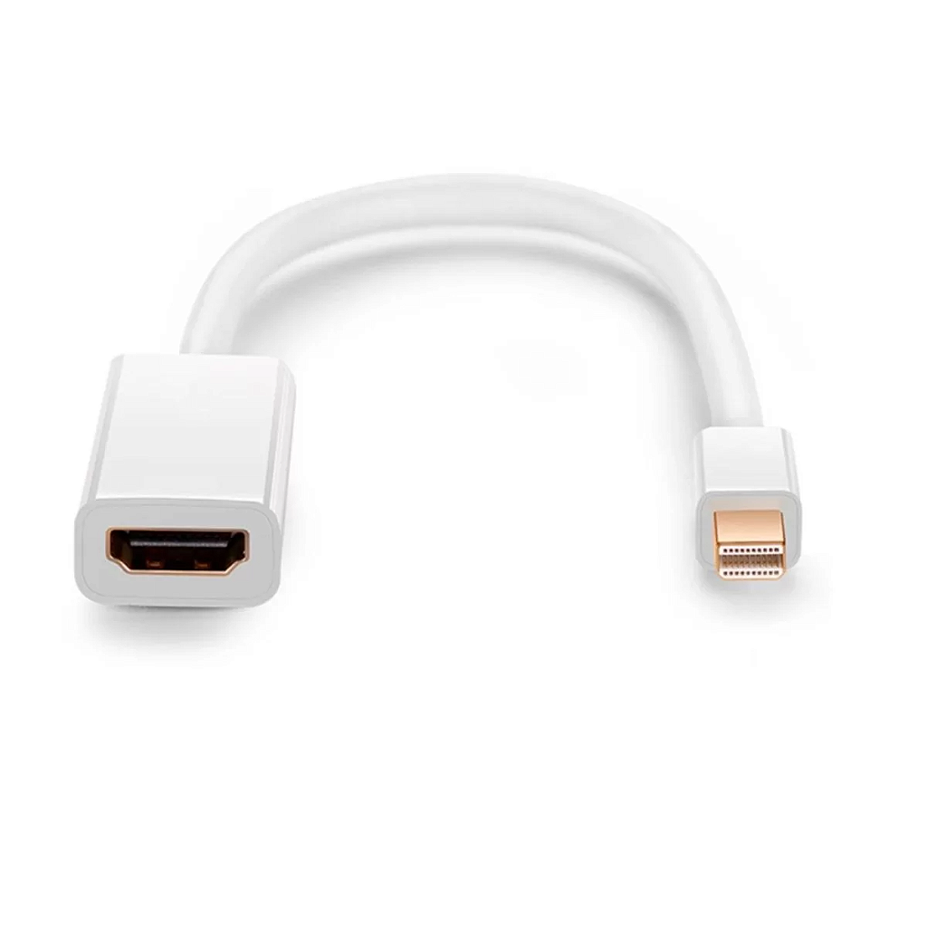 Detalhes de Cabo Adaptador Mini DisplayPort Macho para HDMI 1.3b - MD9