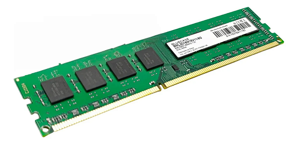 Memória DDR3 8GB 1600MHz Desktop Bluecase BML3D16M15V11/8G
