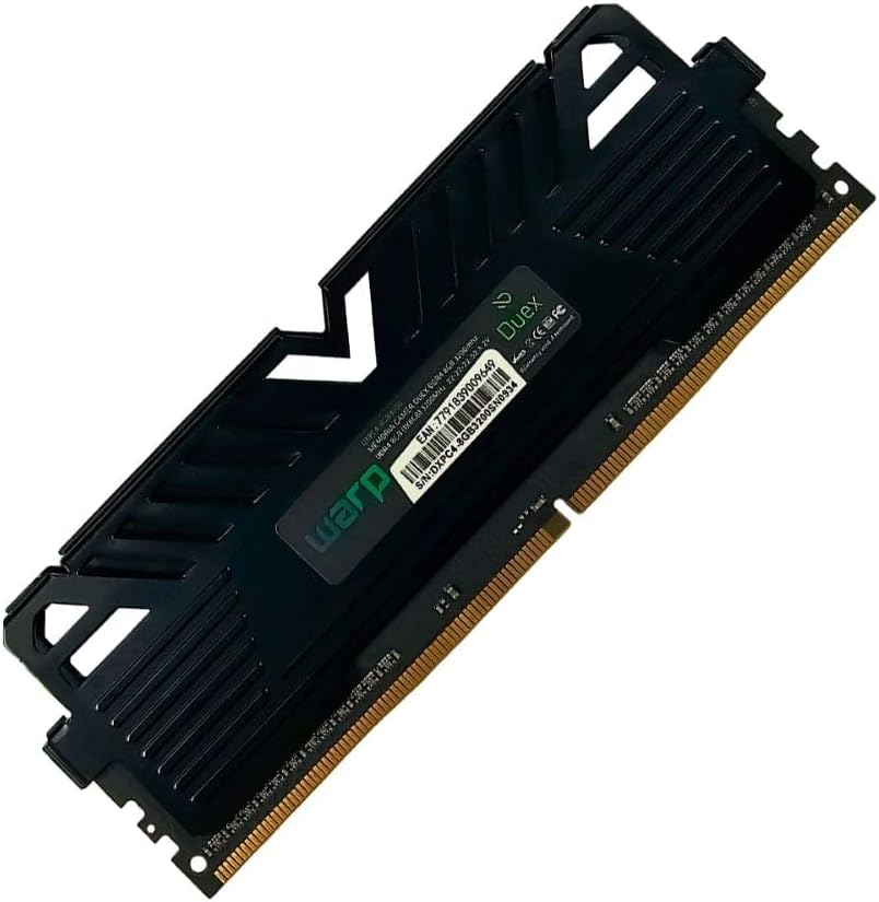 Detalhes de Memória 8gb Ddr4 3200mhz Duex Warp Heatsink Dxpc4-8gb3200