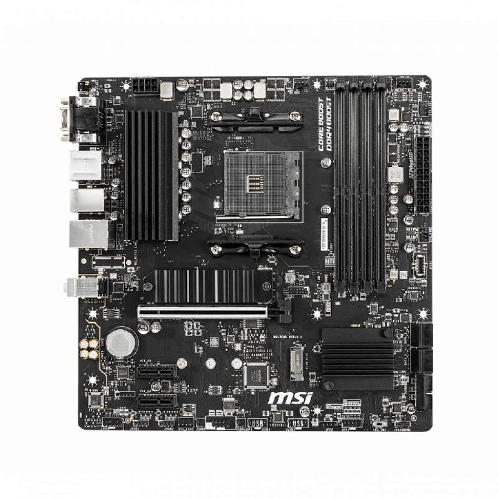 Detalhes de Placa Mae Gamer MSI B550M PRO-VDH DDR4 Socket AM4 M-ATX