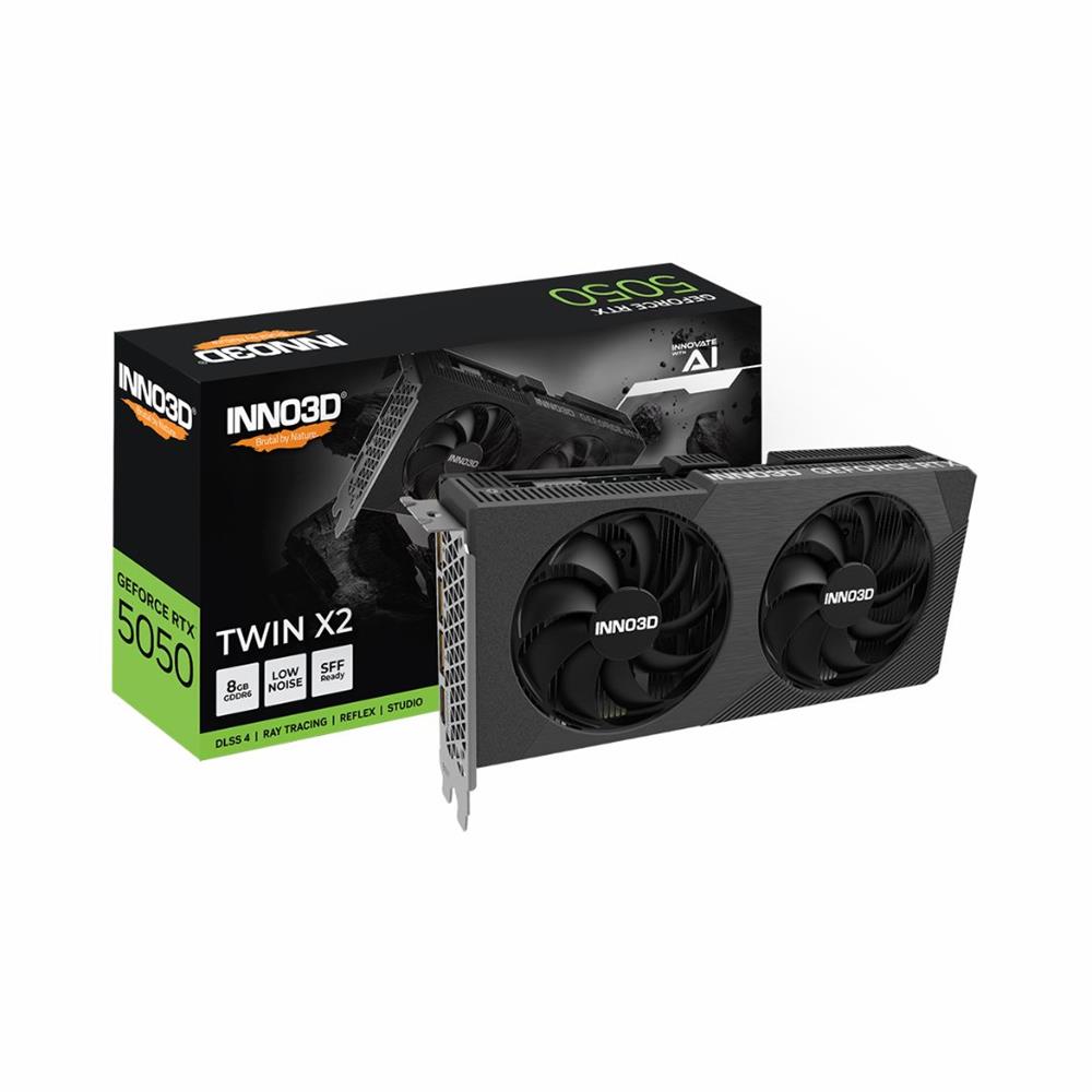 Placa de Video Inno3D RTX 5050 Twin X2 Geforce Nvidia 8Gb