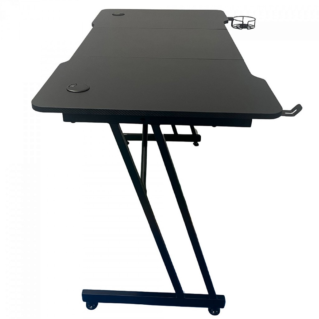 Mesa Gamer Slim Preta Escrivaninha Resistente Hayom MG1000
