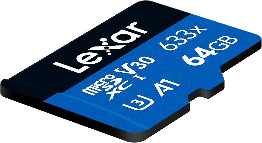 Lexar Cartão de Memória High-Performance 633x micro SD 64GB