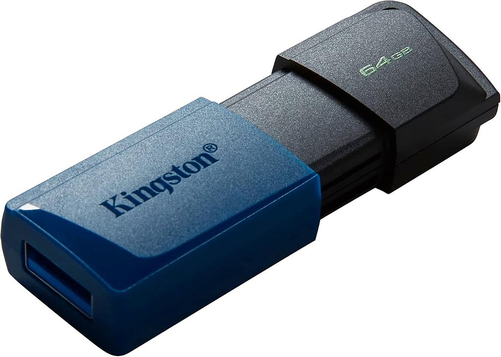 Detalhes de Pen Drive Kingston Flash Drive Exodia M 64GB Gigabyte USB