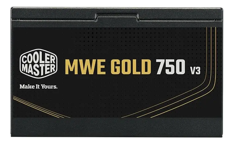 Detalhes de Fonte Cooler Master MWE Gold 750W 80 Plus Gamer Plus Gold