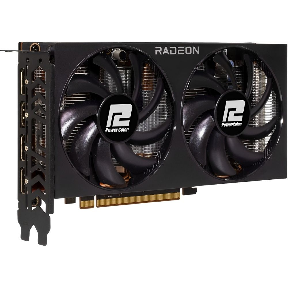 Detalhes de Placa de Vídeo PowerColor Fighter Radeon RX 7600 8 GB GDDR6