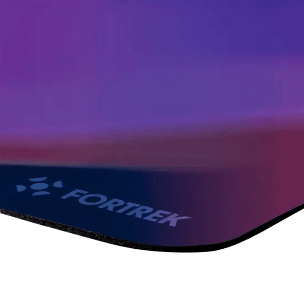 Detalhes de Mousepad Gamer Fortrek QuickGlass PRO Infusão de Vidro Preto